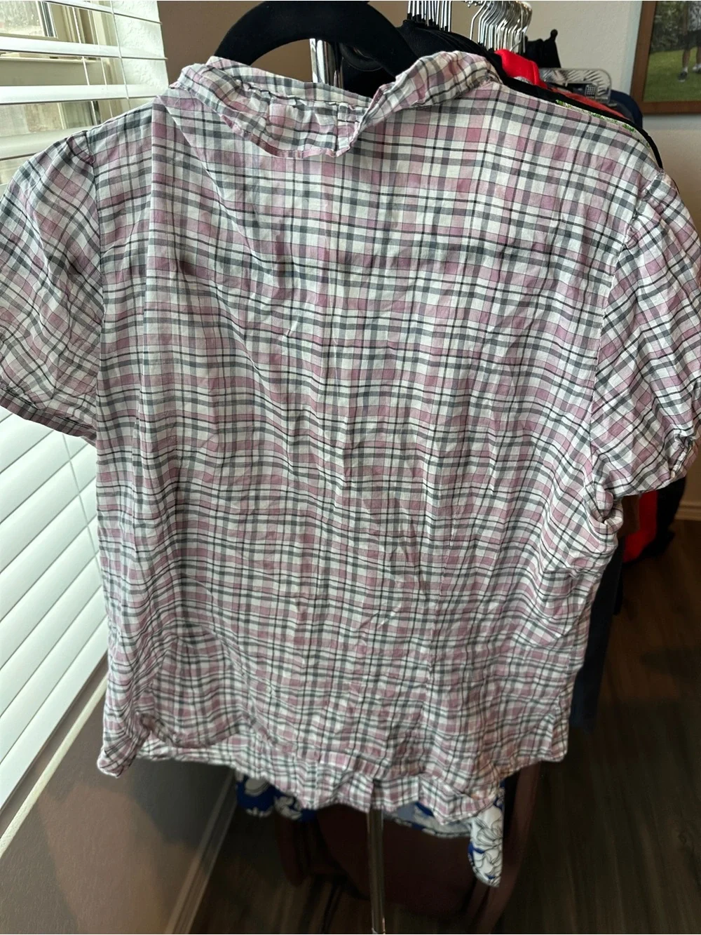 LOFT lightweight plaid